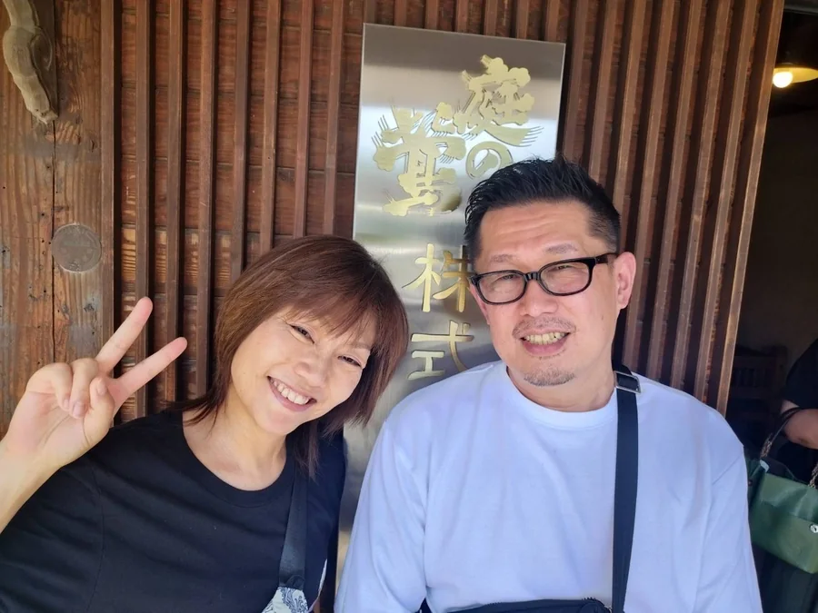 成婚された50代女性（福岡県）ご夫婦のお写真